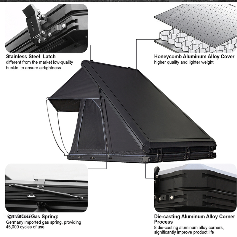 Tenda Atap Aluminium Keras den - Outdoor Camping Van Tent ulasan dan harga