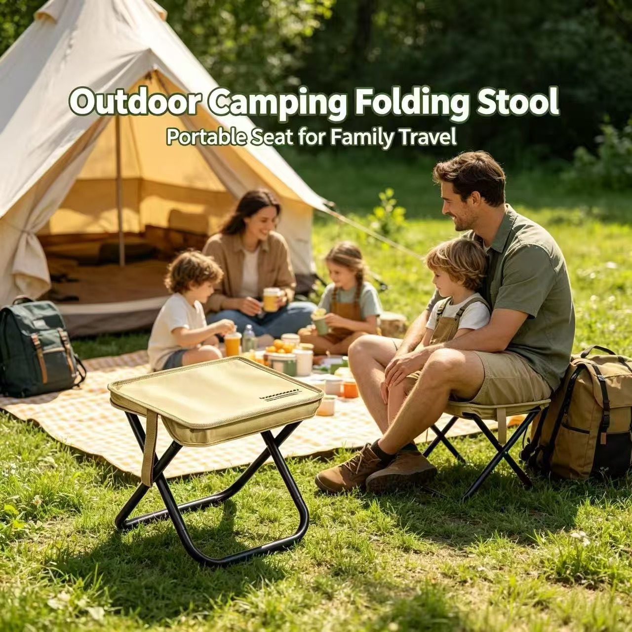 Magza Bangku Lipat Portabel Ul - Outdoor Camping Recliner Chairs ulasan dan harga