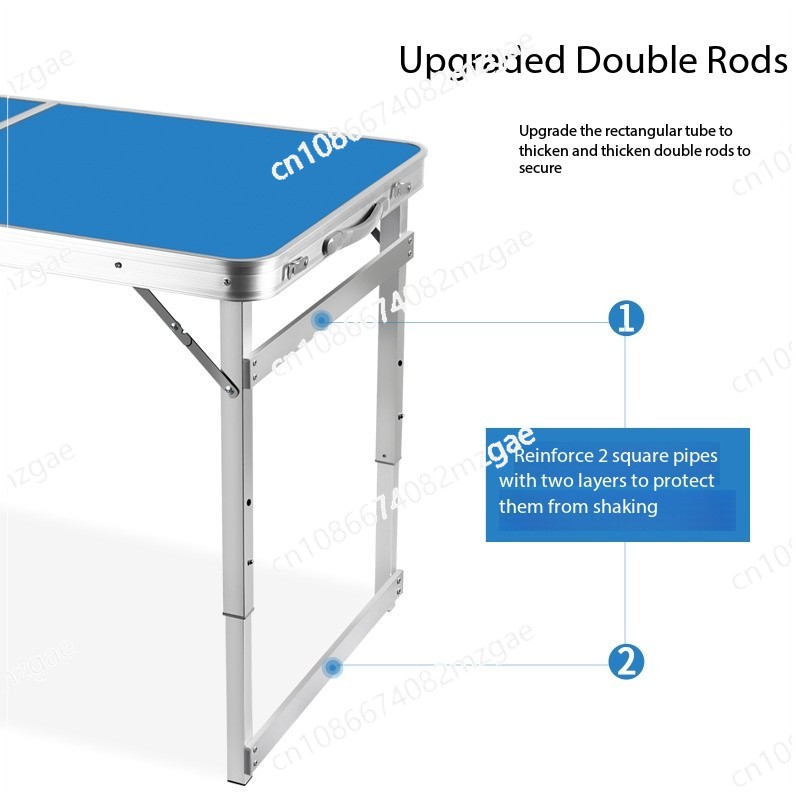 Set Meja Lipat Portabel Multif - Outdoor Camping Exhibition ulasan dan harga
