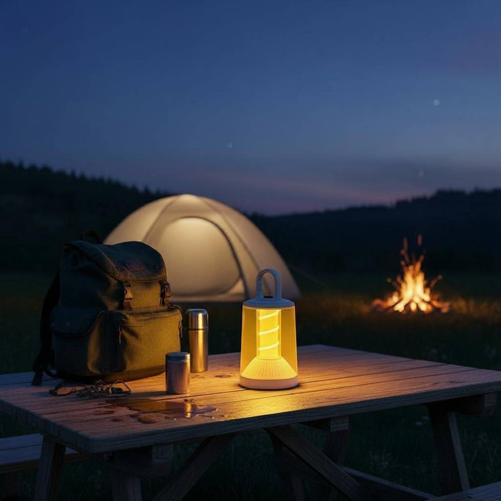 Lampu Gantung Bertenaga Batera - Camping Lantern ulasan dan harga