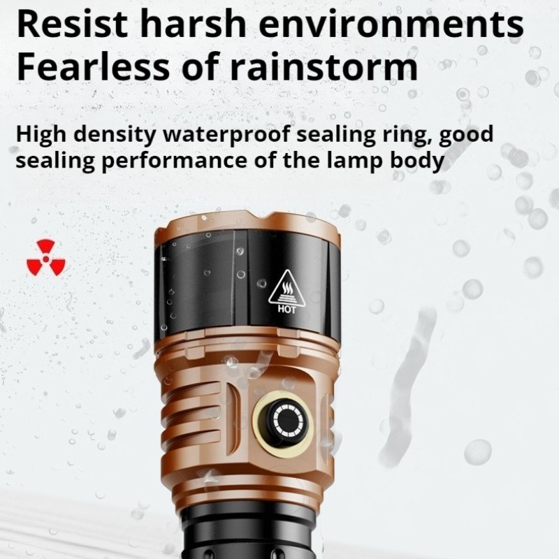 Senter LED Daya Tinggi Cahaya  - Camping Lantern ulasan dan harga