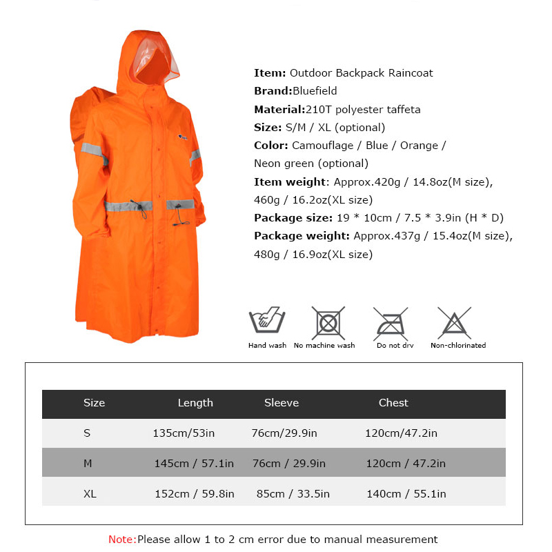 Tas Ransel Pendakian Outdoor R - Camping Rain Poncho ulasan dan harga