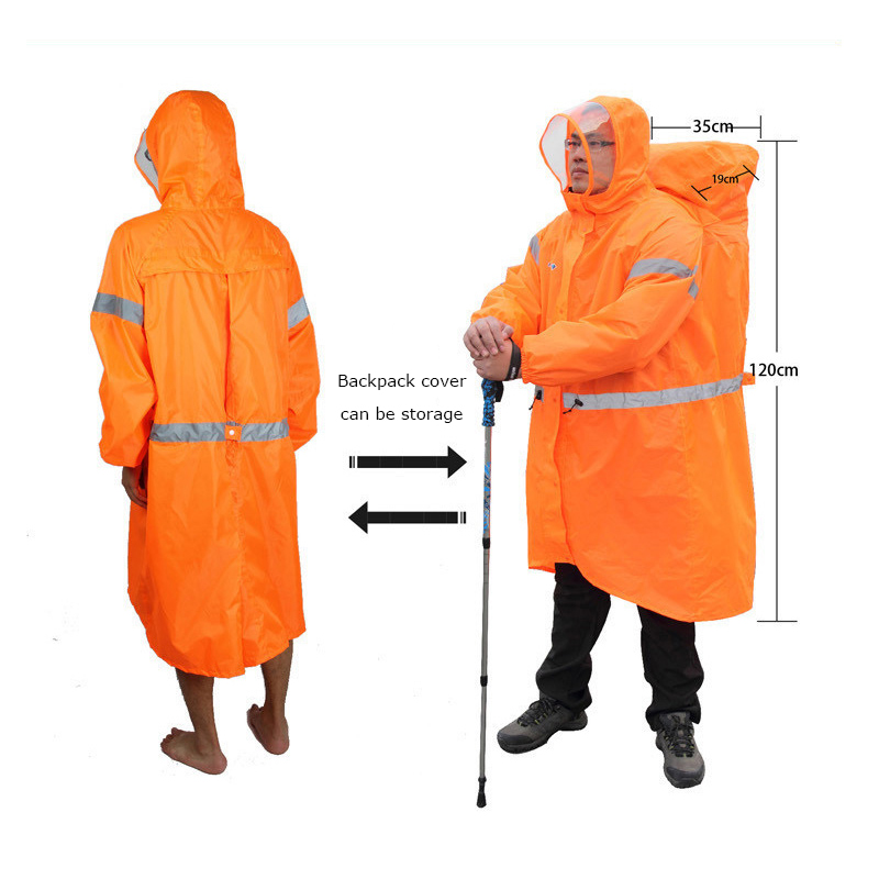 Tas Ransel Pendakian Outdoor R - Camping Rain Poncho ulasan dan harga