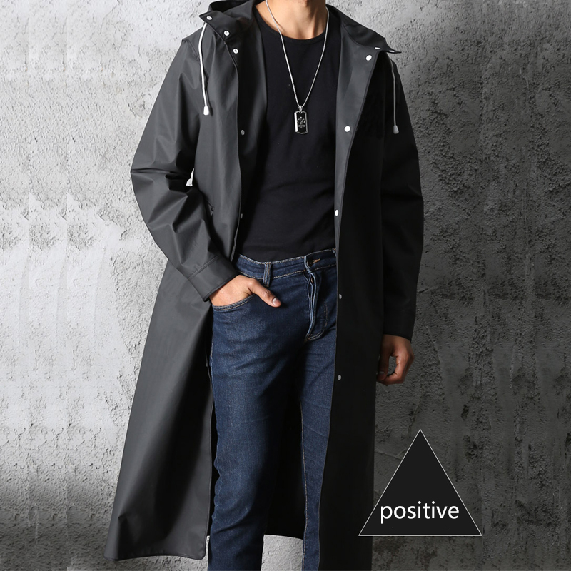 Jas Hujan Panjang Tahan Air De - Camping Rain Poncho ulasan dan harga