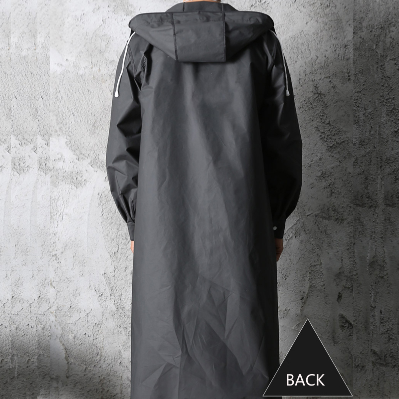 Jas Hujan Panjang Tahan Air De - Camping Rain Poncho ulasan dan harga