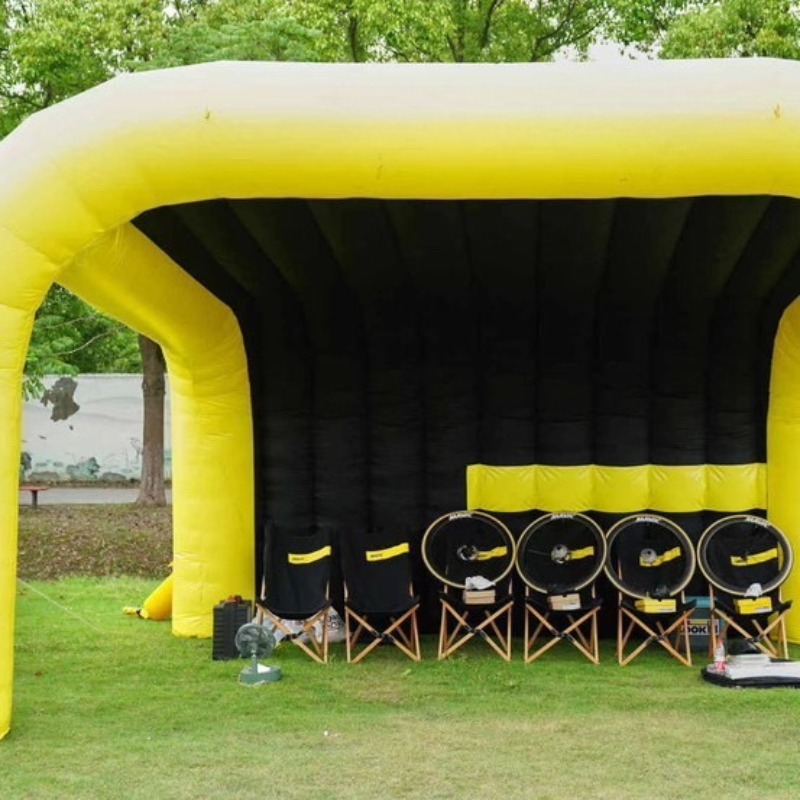 Tenda Luar Ruangan, Tenda Tiup - Outdoor Camping Exhibition ulasan dan harga