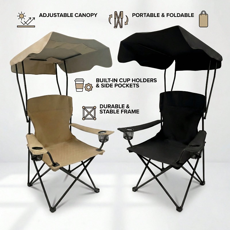 Kursi Berkemah Luar Ruangan De - Outdoor Activities In Camping ulasan dan harga