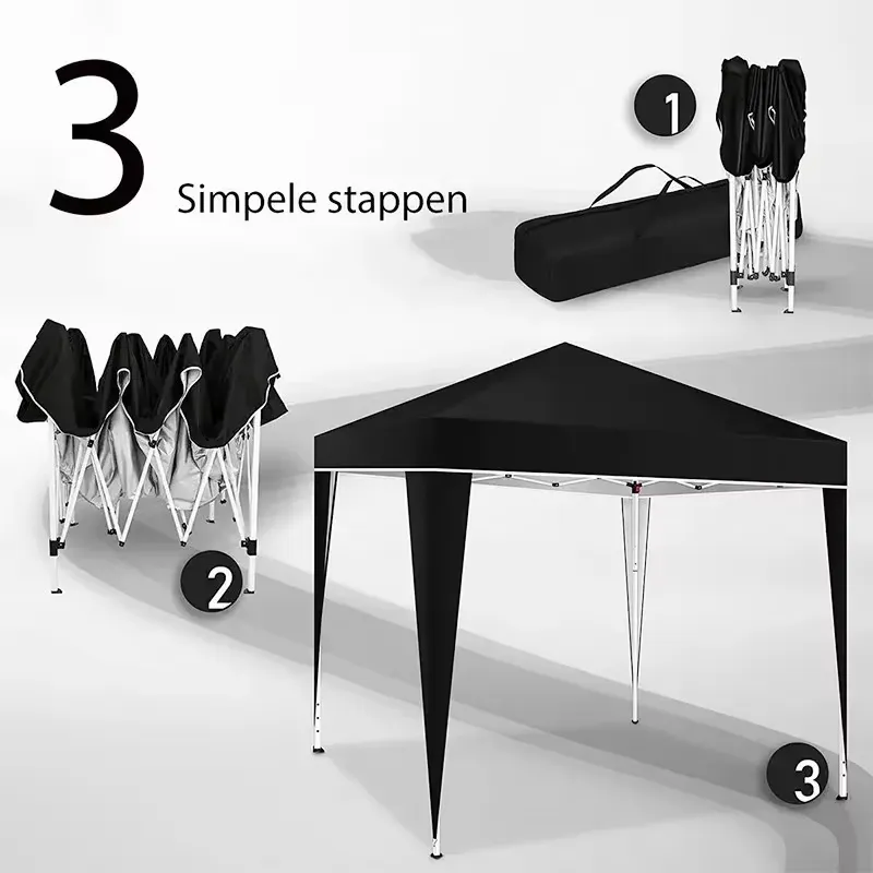 Tenda Lipat 300x300x220cm Taha - Outdoor Camping Exhibition ulasan dan harga