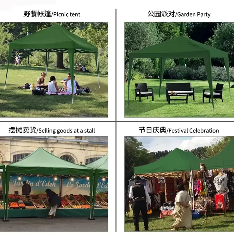 Tenda Lipat 300x300x220cm Taha - Outdoor Camping Exhibition ulasan dan harga